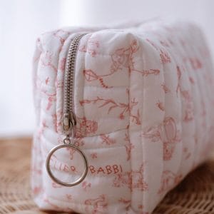 CARE BAG – TOILE DE JOUY PINK