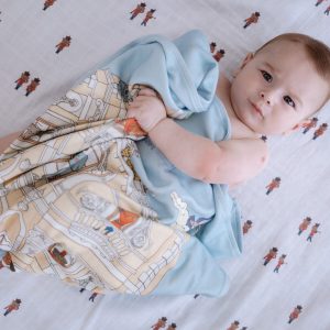 DOUBLE SIDED BLANKET – TIN SOLDIER