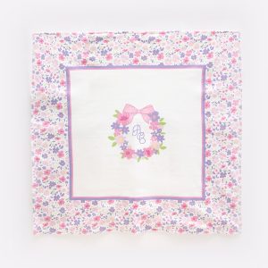 DOUBLE SIDED BLANKET – LITTLE FLOWERS