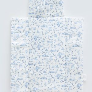 DIAPER CHANGING MAT – TOILE DE JOUY BLUE