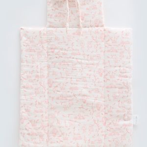 DIAPER CHANGING MAT – TOILE DE JOUY PINK