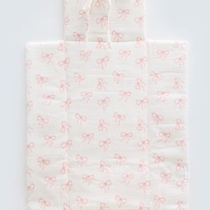 DIAPER CHANGING MAT – RIBBON PINK