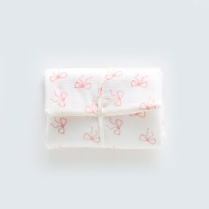 DIAPER CHANGING MAT – RIBBON PINK