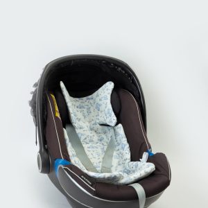 STROLLER CUSHION – TOILE DE JOUY BLUE