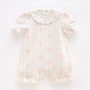 ROMPER – RIBBON PINK