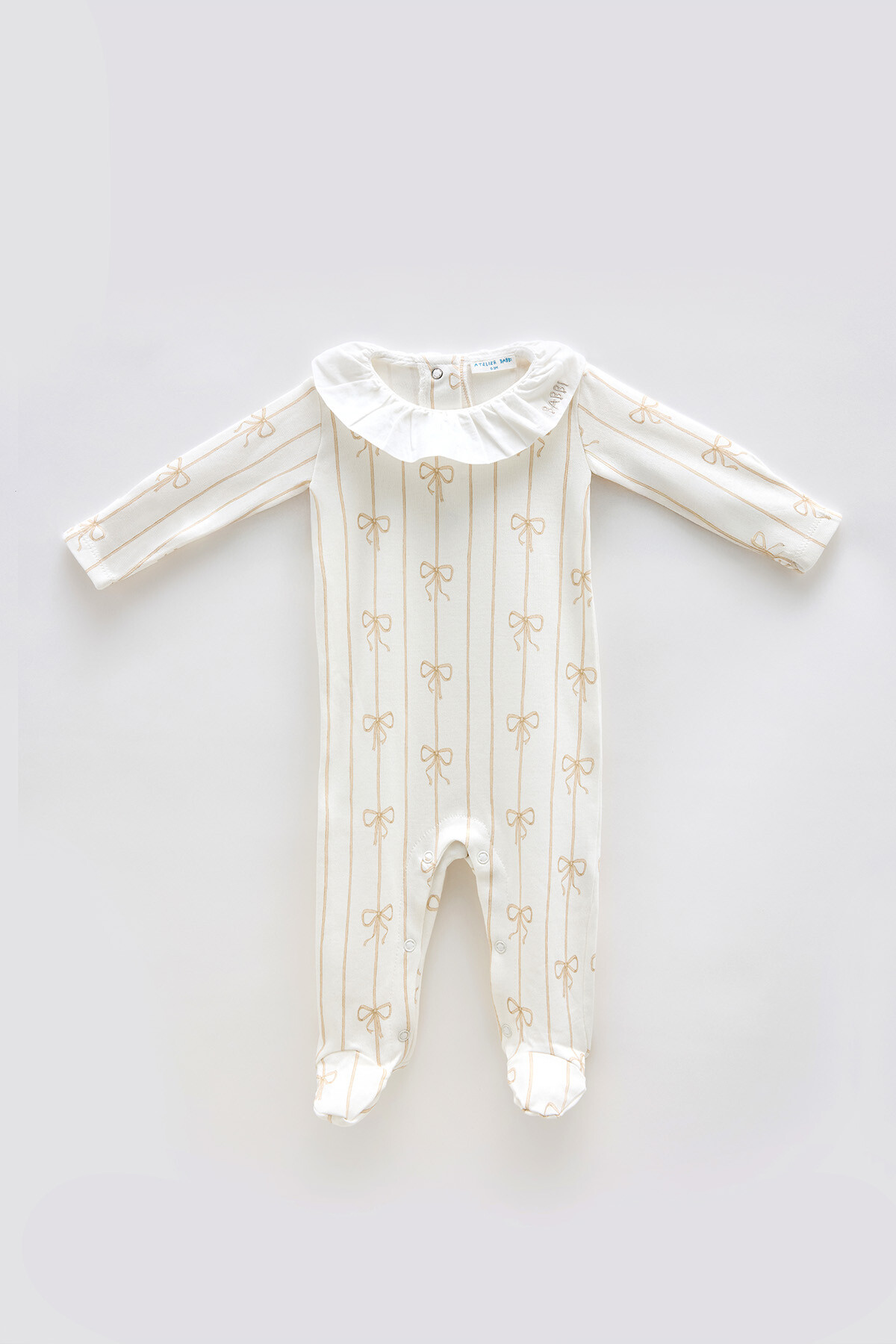 JUMPSUIT - RIBBON BEIGE