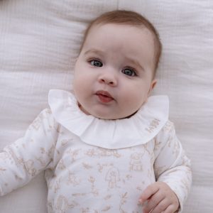 3 PIECE NEWBORN SET – TOILE DE JOUY BEIGE