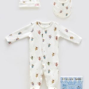 3 PIECE NEWBORN SET – FAIRYTALE