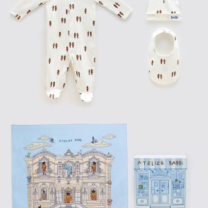 4 PIECE NEWBORN SET – TIN SOLDIER