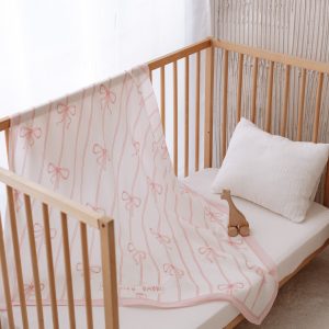 4 PIECE NEWBORN SET – RIBBON PINK