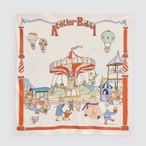 DOUBLE-SIDED BABY BLANKET – FUNFAIR